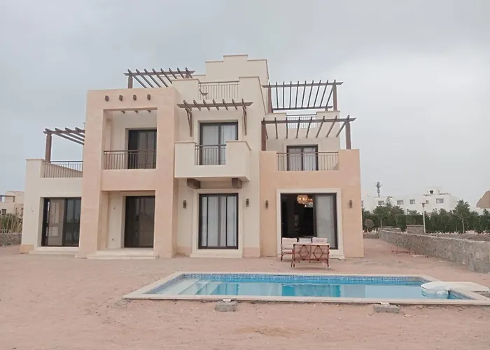 Cyan 3 Bedroom Private Pool - Twin House Tatil Evi Hurgada